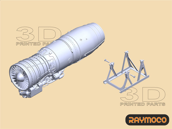 R48.106.ST  1/48 SU-25 Engine R-95Sh with Stand.