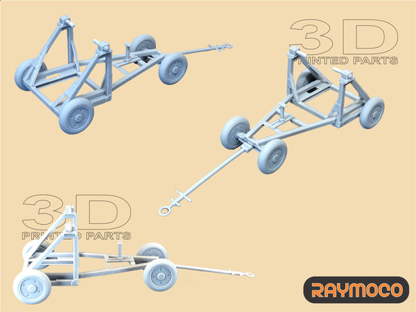 R48.107.00  1/48 Loading Cart AL-21. For use with SU-17 Engine AL-21F-3