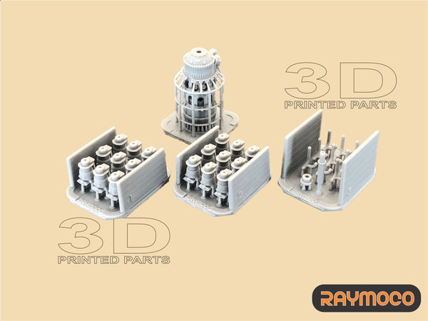 R48.114.00  1/48 Engine P&W R-2800 Double Wasp. For use with sets: Douglas A-26 Invader, Grumman F6F Hellcat, Martin B-26 Marauder, Republic P-47 Thunderbolt, Republic P-47 Thunderbolt