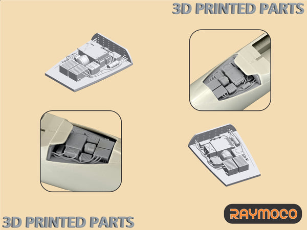 MiG-21 Electronics, Tail hydraulics - 1/48 | R48.118.00