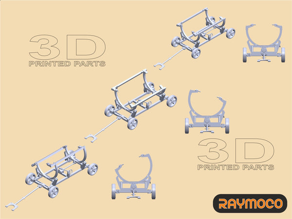 R48.121.00  1/48 MiG-31 Engine Transportation Stand.