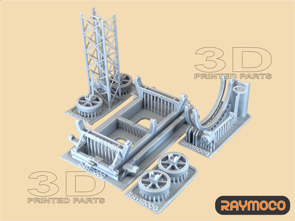 R48.121.00  1/48 MiG-31 Engine Transportation Stand.