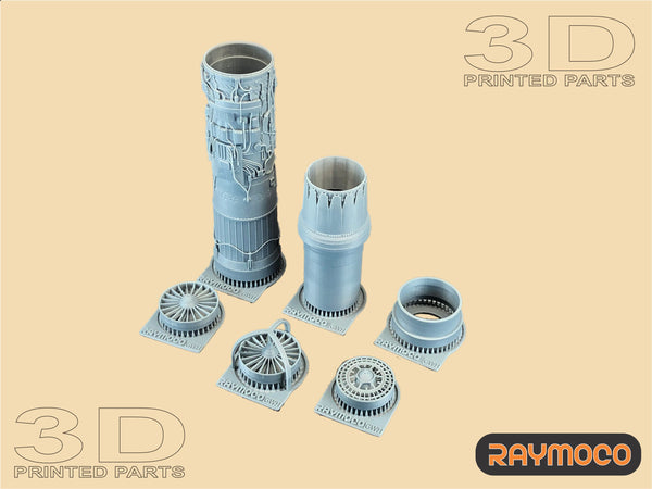 R48.138.DP  1/48 F-15 Engine F100-PW-229 (2 Sets). For use with F-15 I. Recommended Kit - GWH