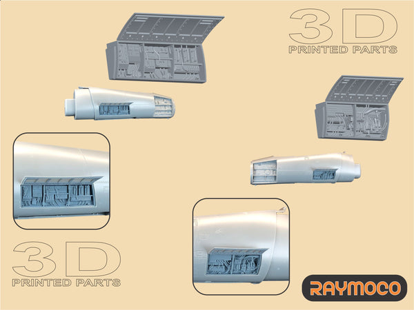 R48.144.00  1/48 F-15 Electronics, Hydraulics. Recommended Kit-GWH