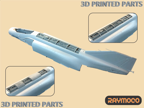 R48.170.00  1/48 F-4 (J/C/S/D) Phantom II Spine, Hydraulics. Recommended Kit-ZOUKEI-MURA