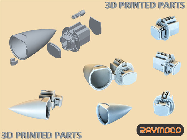 R48.171.00  1/48 F/A-18E/F & EA-18G Radar. Recommended Kits - Hasegawa
