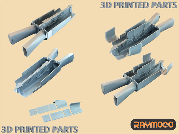 F-4 Phantom II Engine Bay & Air Intakes for Hasegawa Kits - 1/48 | R48.186.00