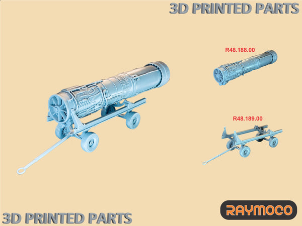 F-104 STARFIGHTER Turbojet Engine with Trailer for Hasegawa Kit - 1/48 | R48.190.00