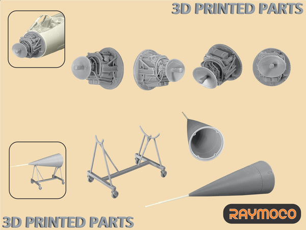 F-104 A/C/D/J/G STARFIGHTER Radar NASARR F15A-41B for Hasegawa Kit - 1/48 | R48.192.00