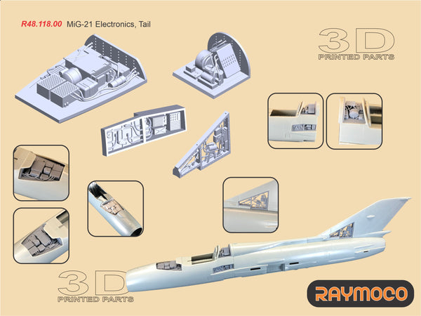 RC48.101.00  1/48 Collection of 4 sets for MiG-21