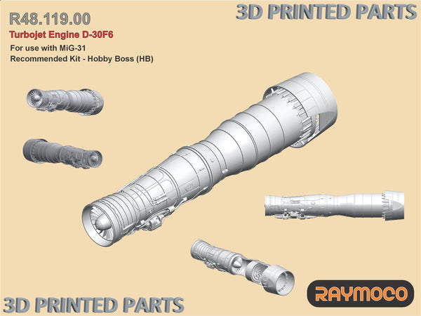 Collection of 4 sets for MiG-31 for Hobby Boss Kit - 1/48 | RC48.105.00