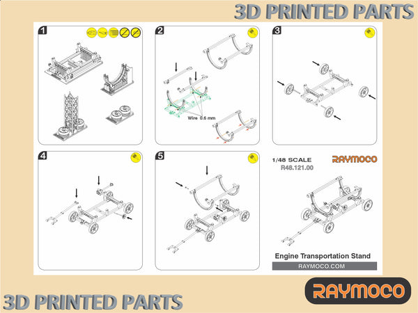 Collection of 4 sets for MiG-31 for Hobby Boss Kit - 1/48 | RC48.105.00