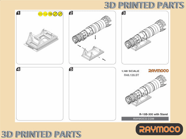 Collection of 4 sets for MiG-25PD for ICM - 1/48 | RC48.106.00
