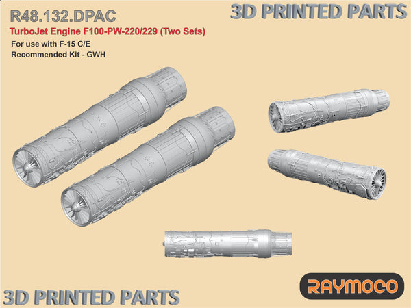 Collection of 5 sets for F-15 C/E for Great Wall Hobby Kit - 1/48 | RC48.108.00