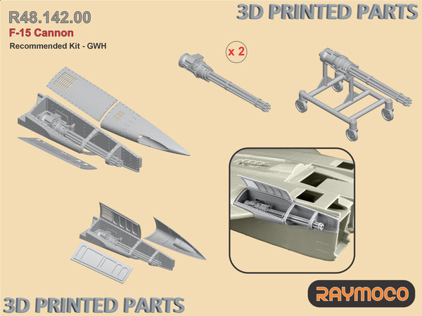 Collection of 5 sets for F-15 C/E for Great Wall Hobby Kit - 1/48 | RC48.108.00